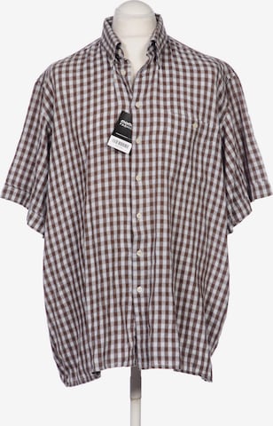 Engbers Button Up Shirt in XL in Brown: front