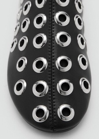 MANGO Ankle Boots 'Doble' in Black