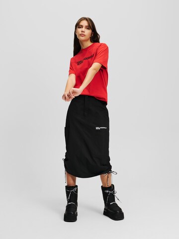 KARL LAGERFELD JEANS Φούστα σε μαύρο