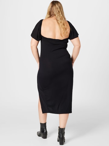 Missguided Plus Dress in Black