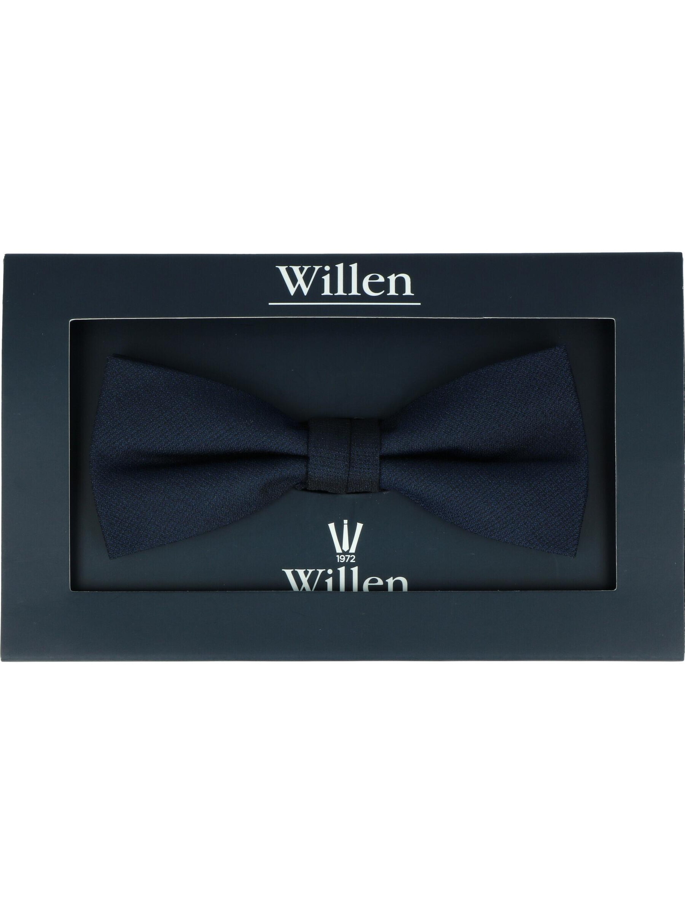 WILLEN Bow Tie 'Uni Struktur' in Blue