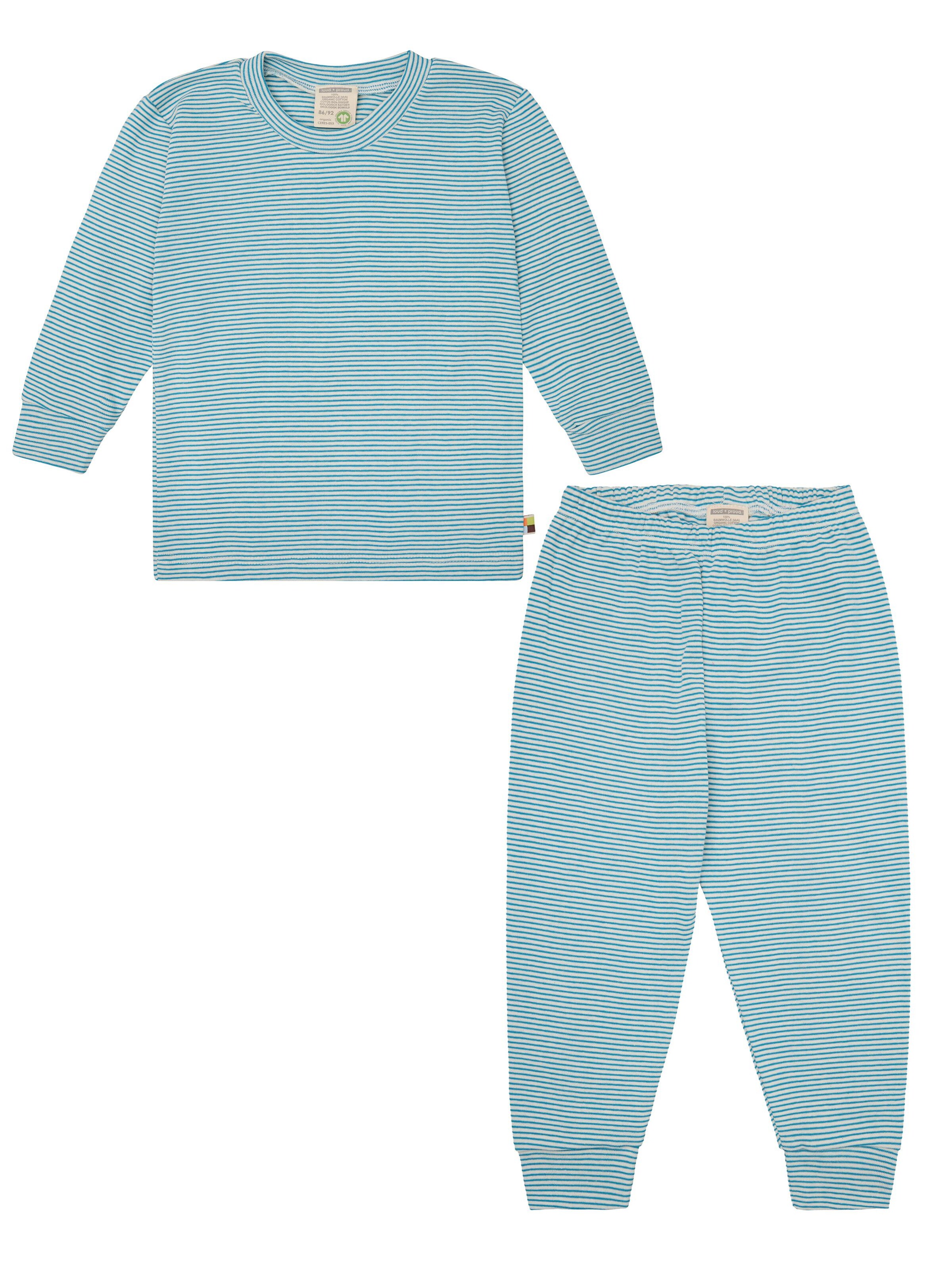 loud + proud Pajamas in Green: front