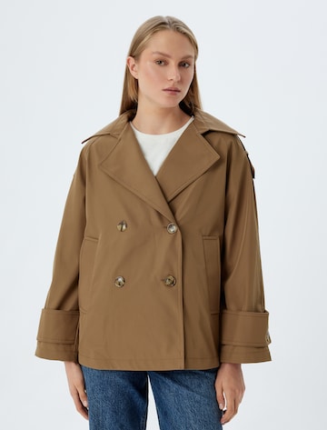 Koton Outdoormantel in Grün: Vorderseite