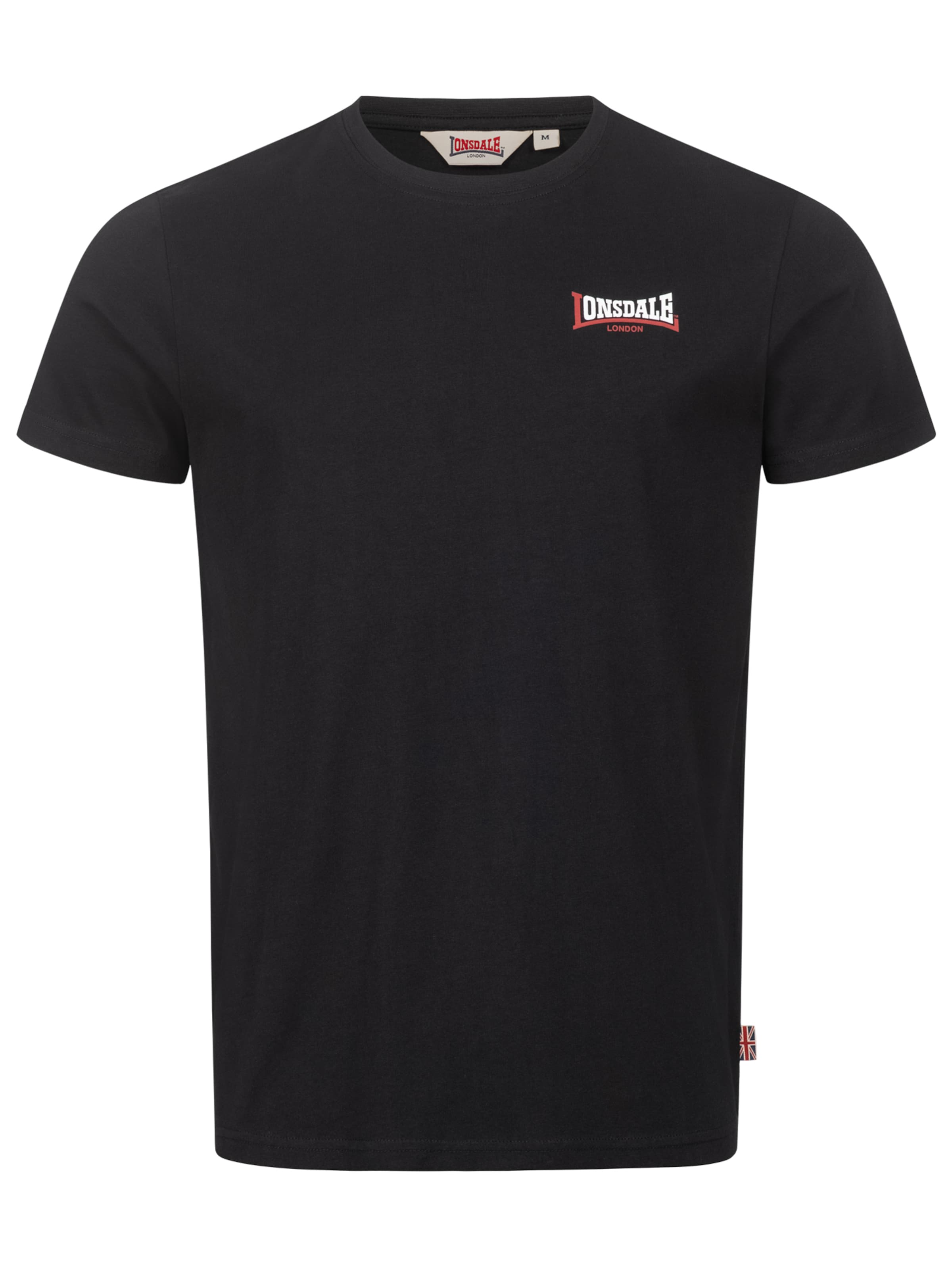 T-Shirt 'Dale' LONSDALE en noir : devant