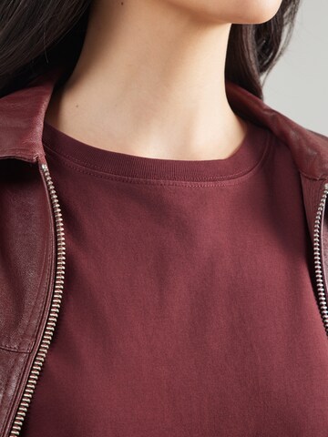 T-shirt 'FIZVALLEY' AMERICAN VINTAGE en rouge