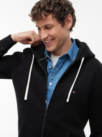 Giacca di felpa 'ESSENTIAL' di TOMMY HILFIGER in nero