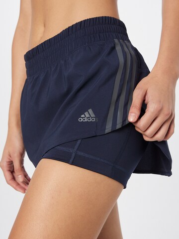 Regular Pantalon de sport 'Run Icons 3-Stripes Skort' ADIDAS SPORTSWEAR en bleu