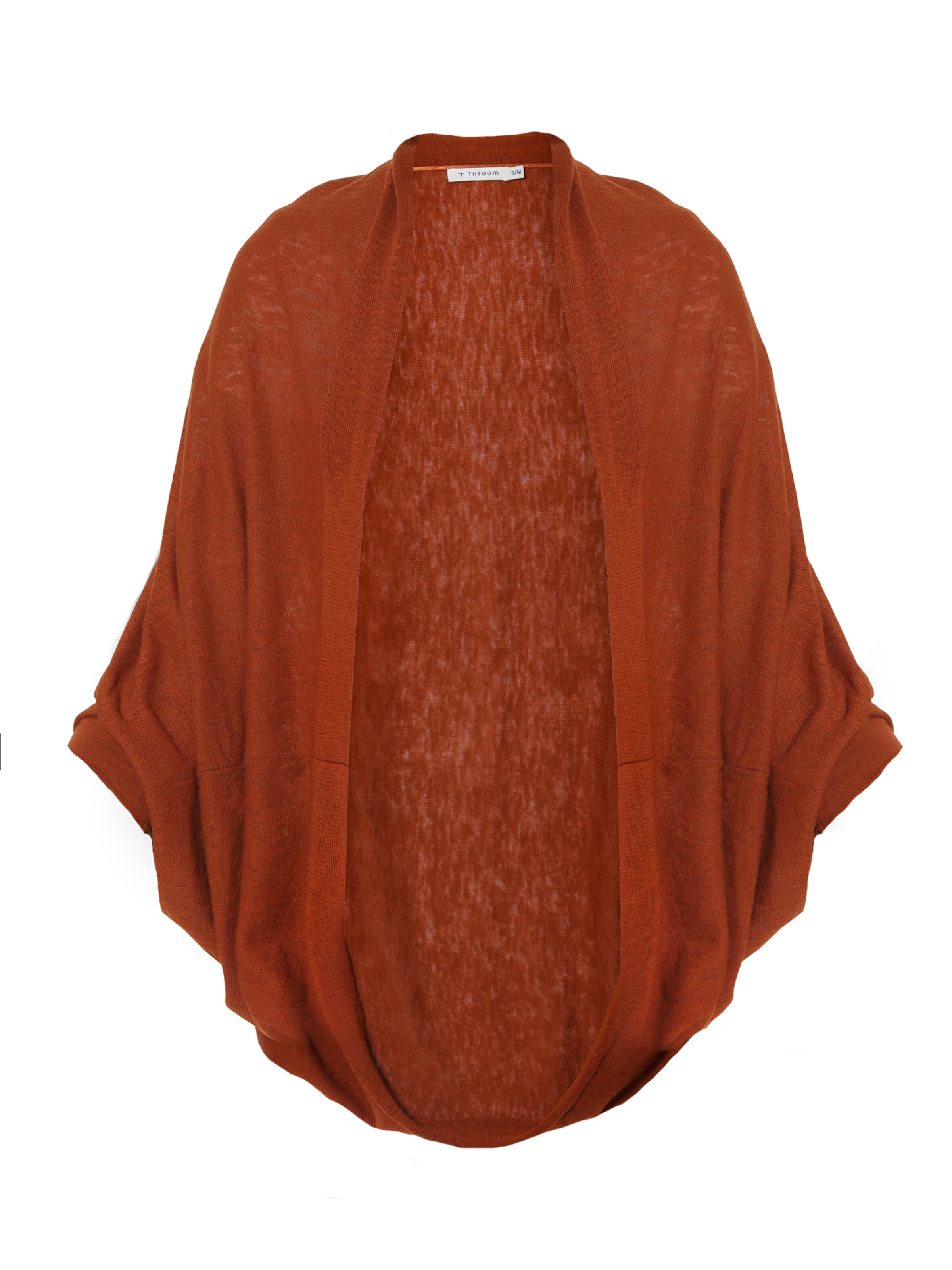 TATUUM Kardigan 'FRU' – oranžová: přední strana