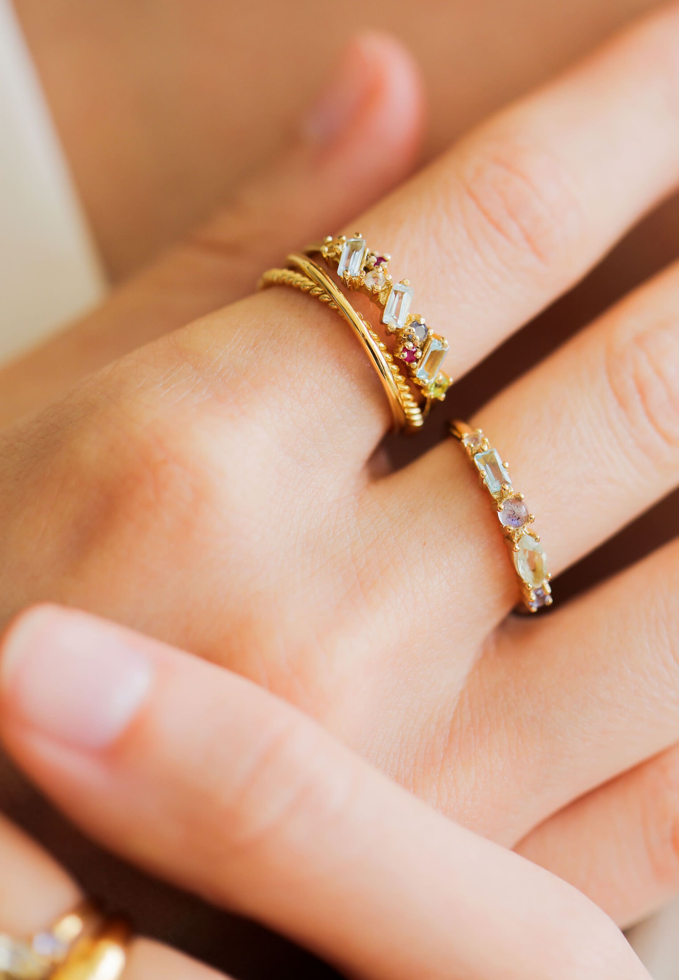 Inele de la ELLI PREMIUM pe auriu