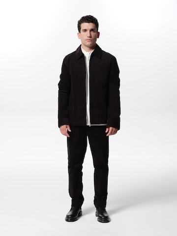 ABOUT YOU x Jaime Lorente Between-season jacket 'Emilio' in Black