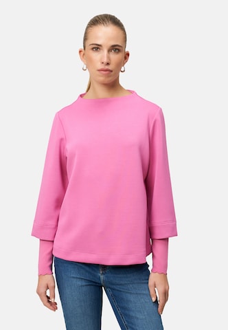 Sweat-shirt zero en rose : devant