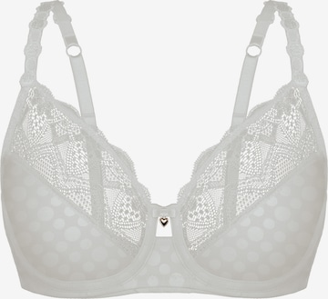 Minimiseur Soutien-gorge 'Dot & Blossom' sassa en vert : devant