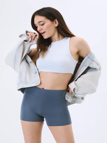 C&City Skinny Leggings in Blau: Vorderseite