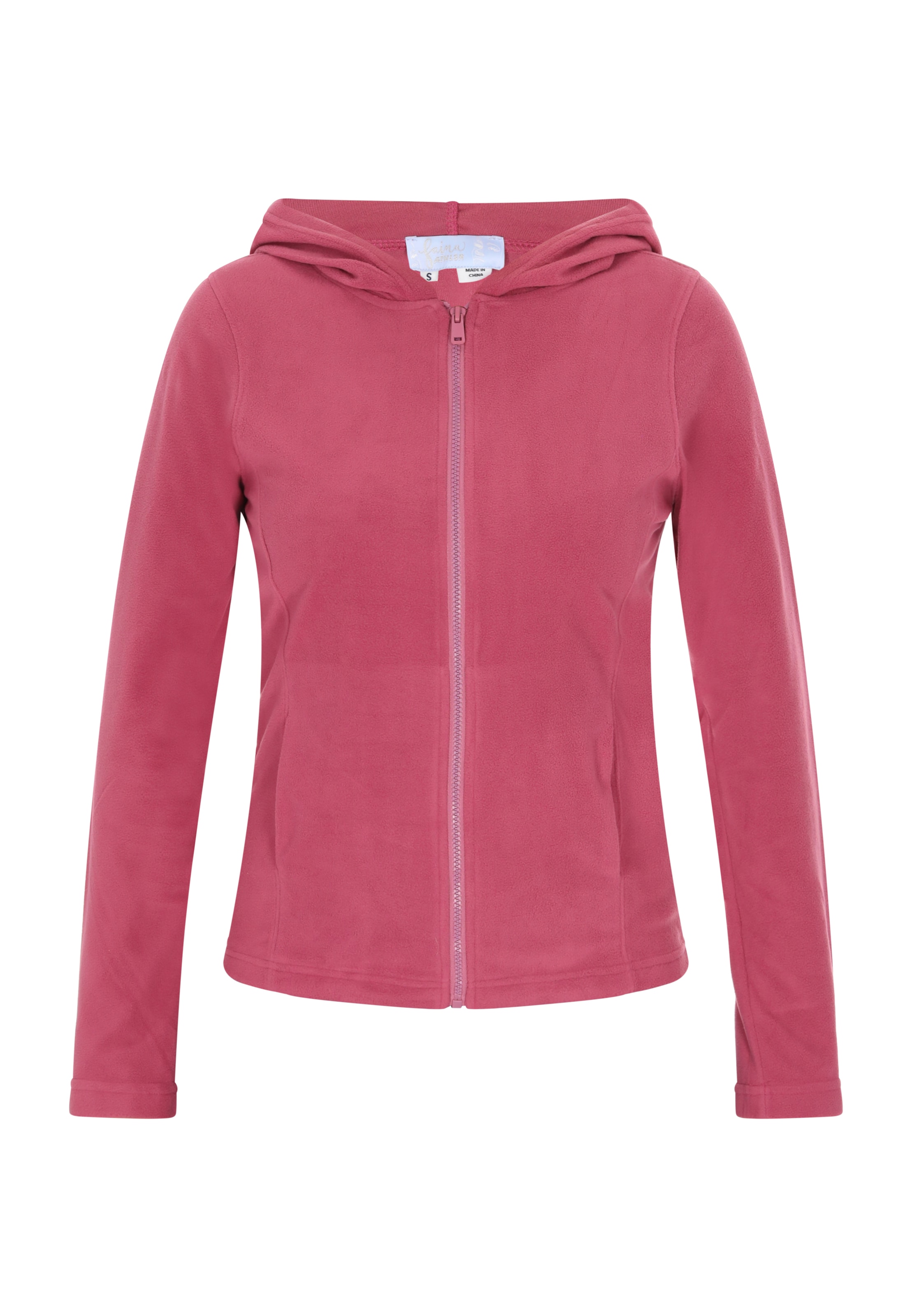 faina Athlsr Fleece Jacket in Pink: front