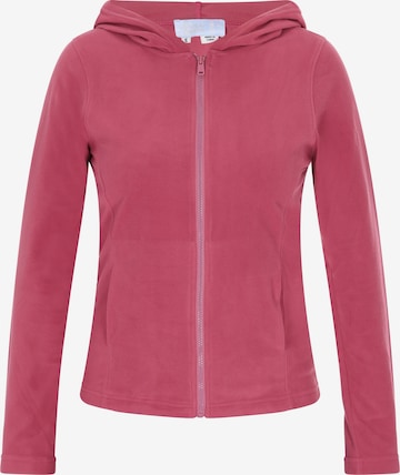 faina Athlsr Fleecejacke in Pink: Vorderseite