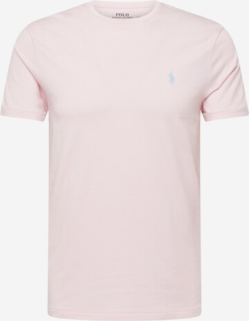 Polo Ralph Lauren Regular fit Тениска 'SSCNCMSLM2' в розово: отпред