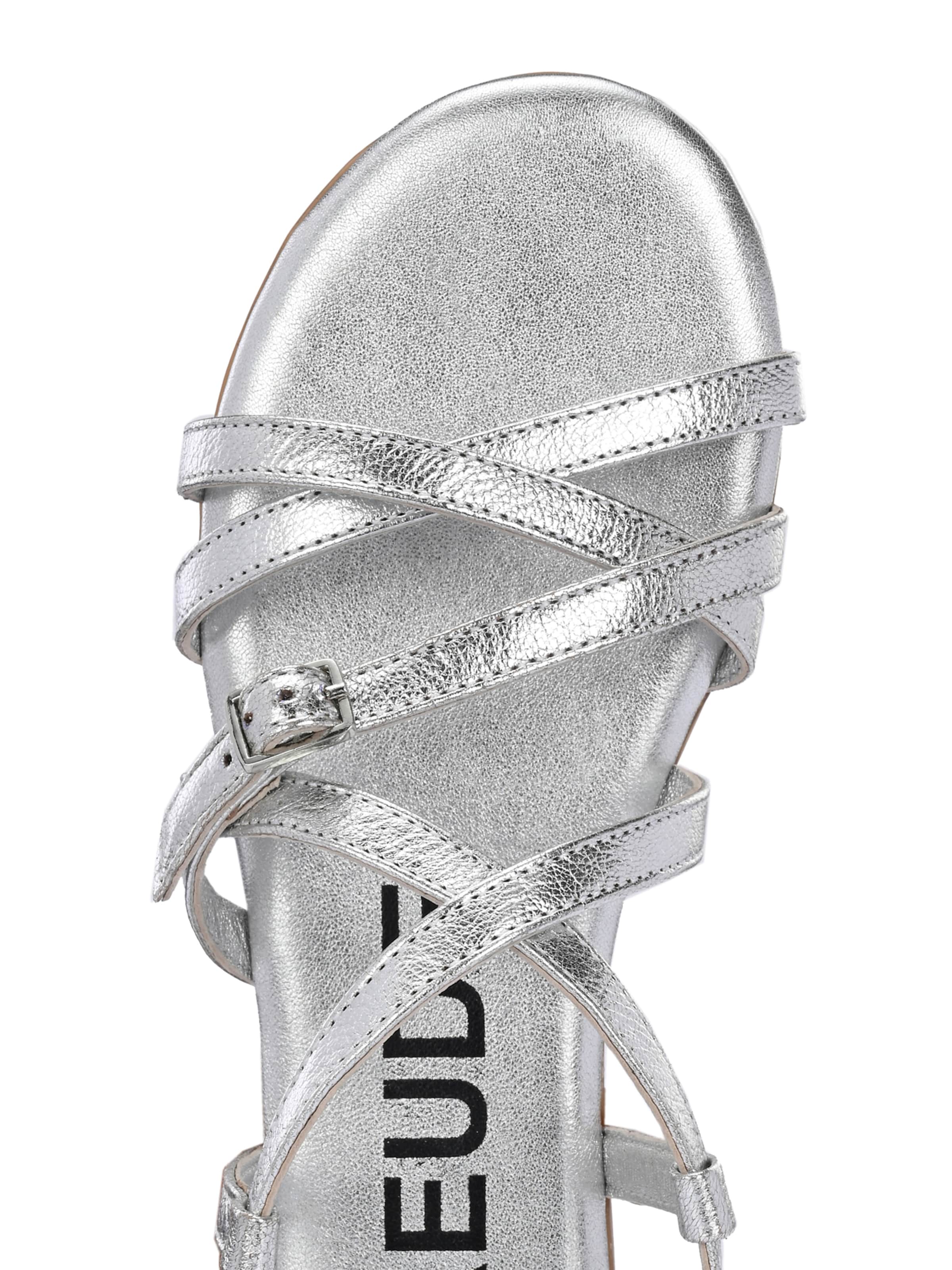 FREUDE Sandalen met riem 'Antares' in Zilver