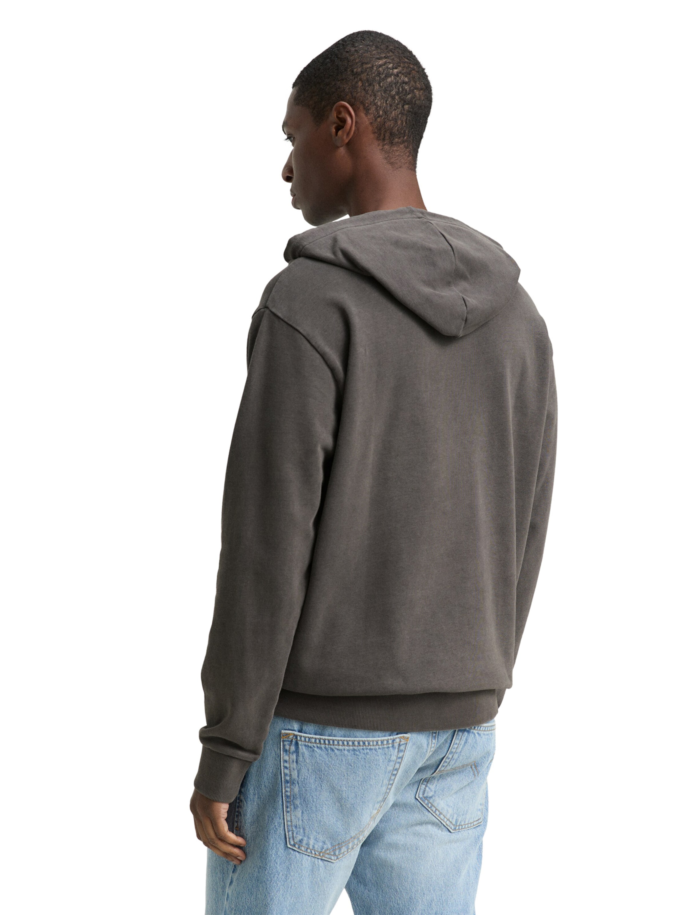 TOM TAILOR DENIM Свитшот в Черный