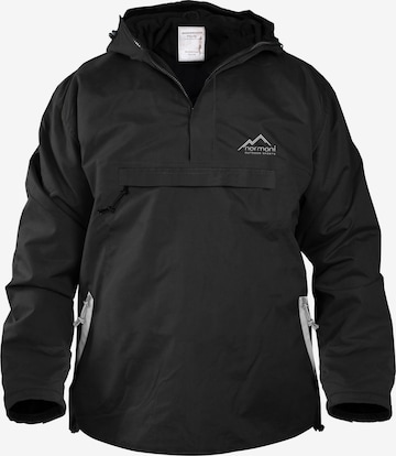 Veste outdoor normani en noir : devant