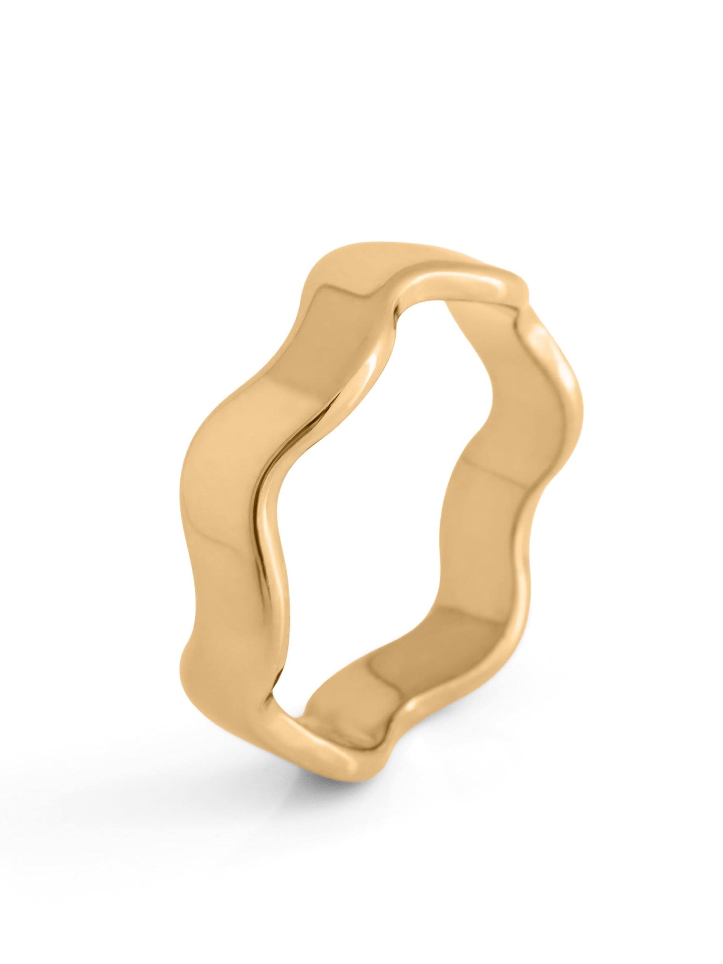 Akitsune Ring 'Tranquility Ring Gold' in Gold