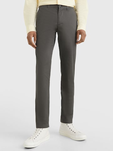 TOMMY HILFIGER Slimfit Hose 'Bleecker' in Grau: predná strana