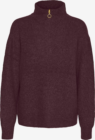 VERO MODA Pullover 'VMPlaza' i rød: forside