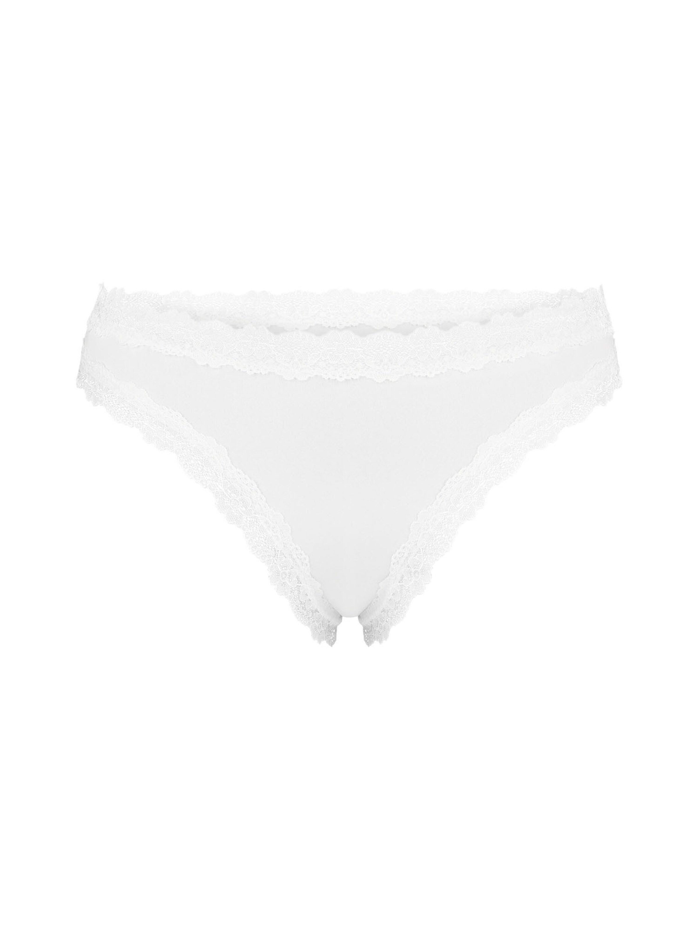 String 'Invisible Seamless' Nur Die en blanc