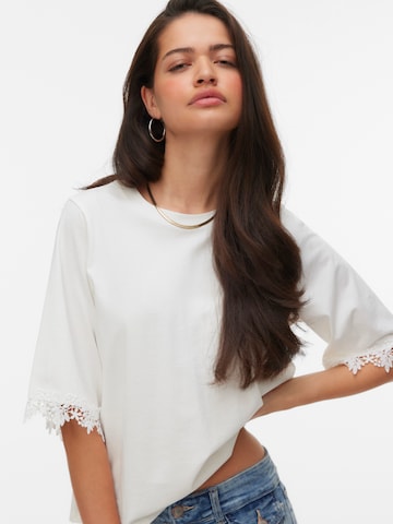 VERO MODA Shirt 'VMLYLA' in White