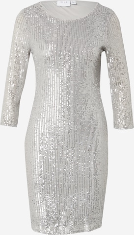 VILA - Vestido em prata: frente