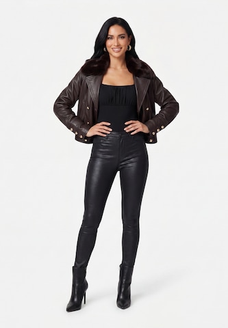 faina Between-season jacket in Brown