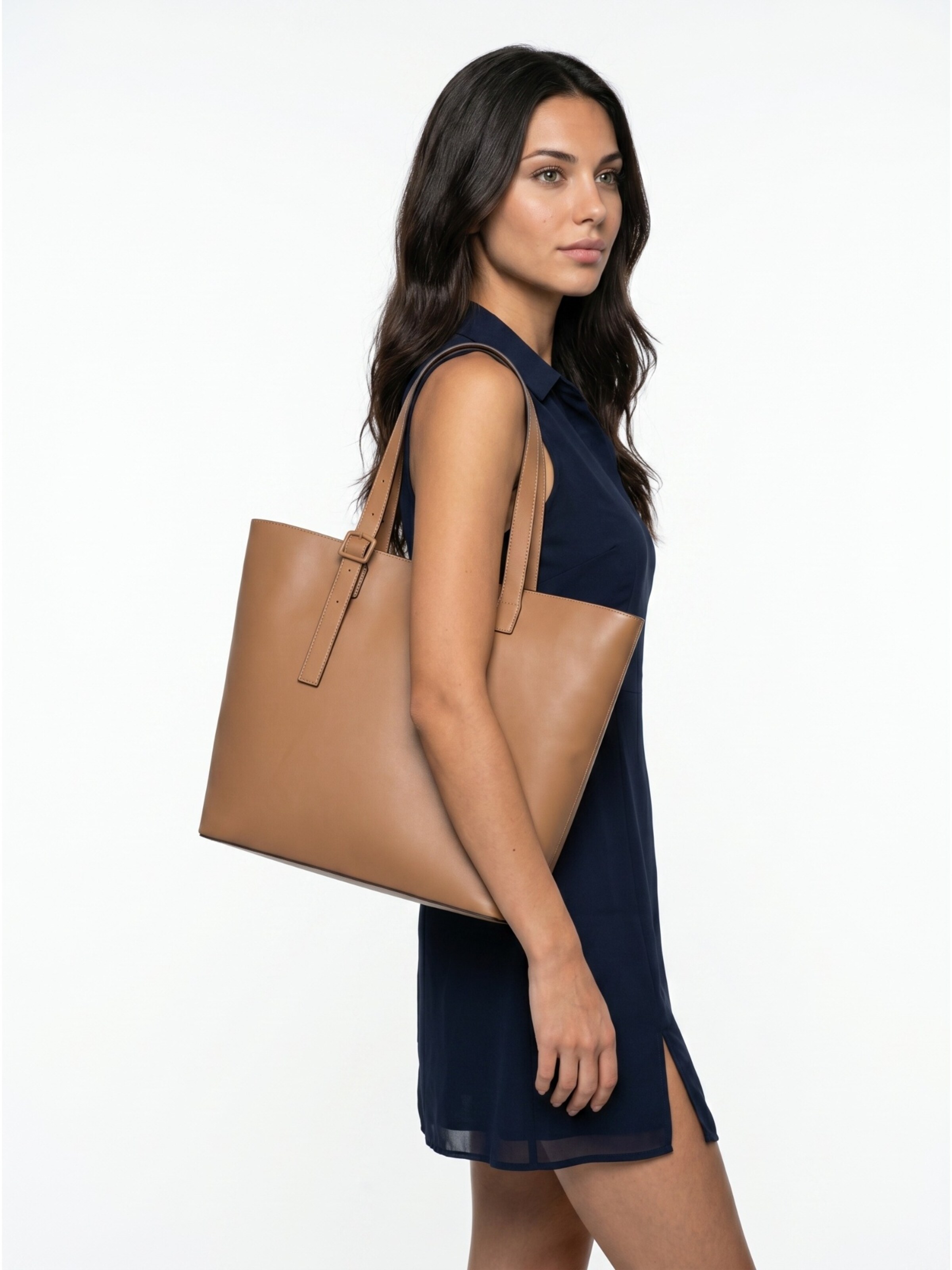 bugatti Shopper 'ZITA' in Brown: front
