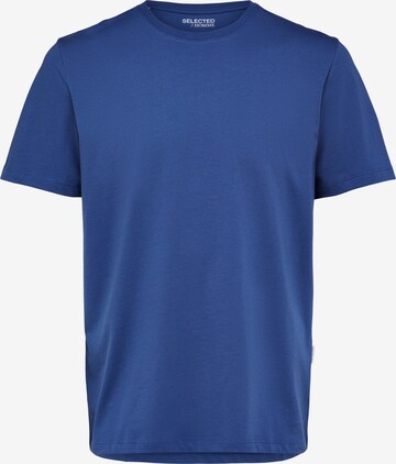 SELECTED HOMME Tričko 'Aspen' – modrá: přední strana