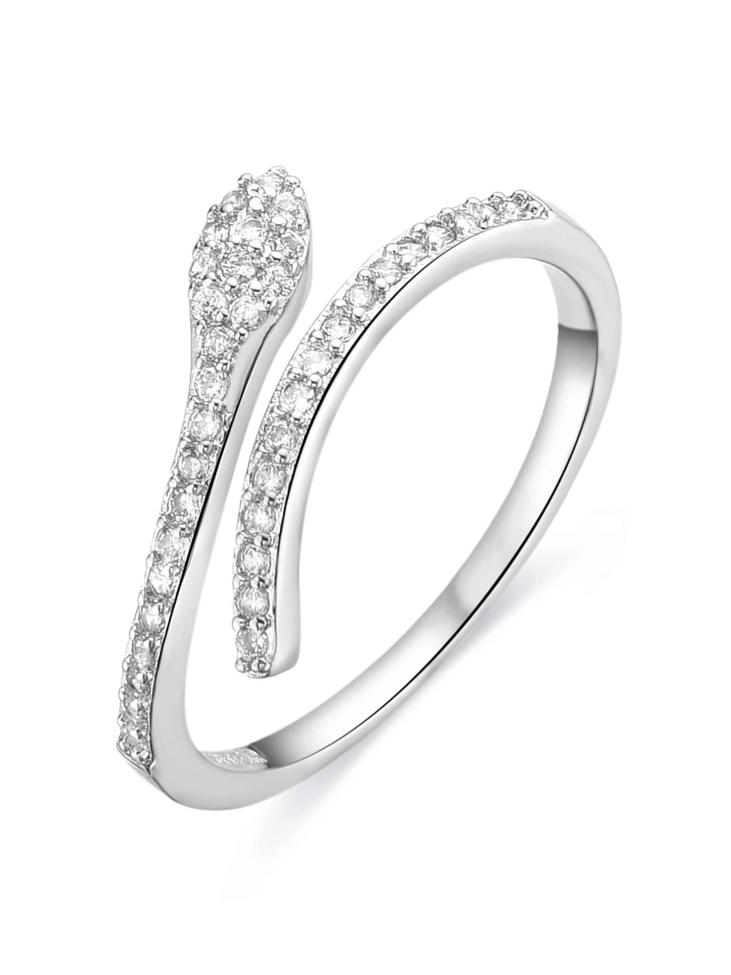 Bague 'Nudoa' Luxenter en argent : devant