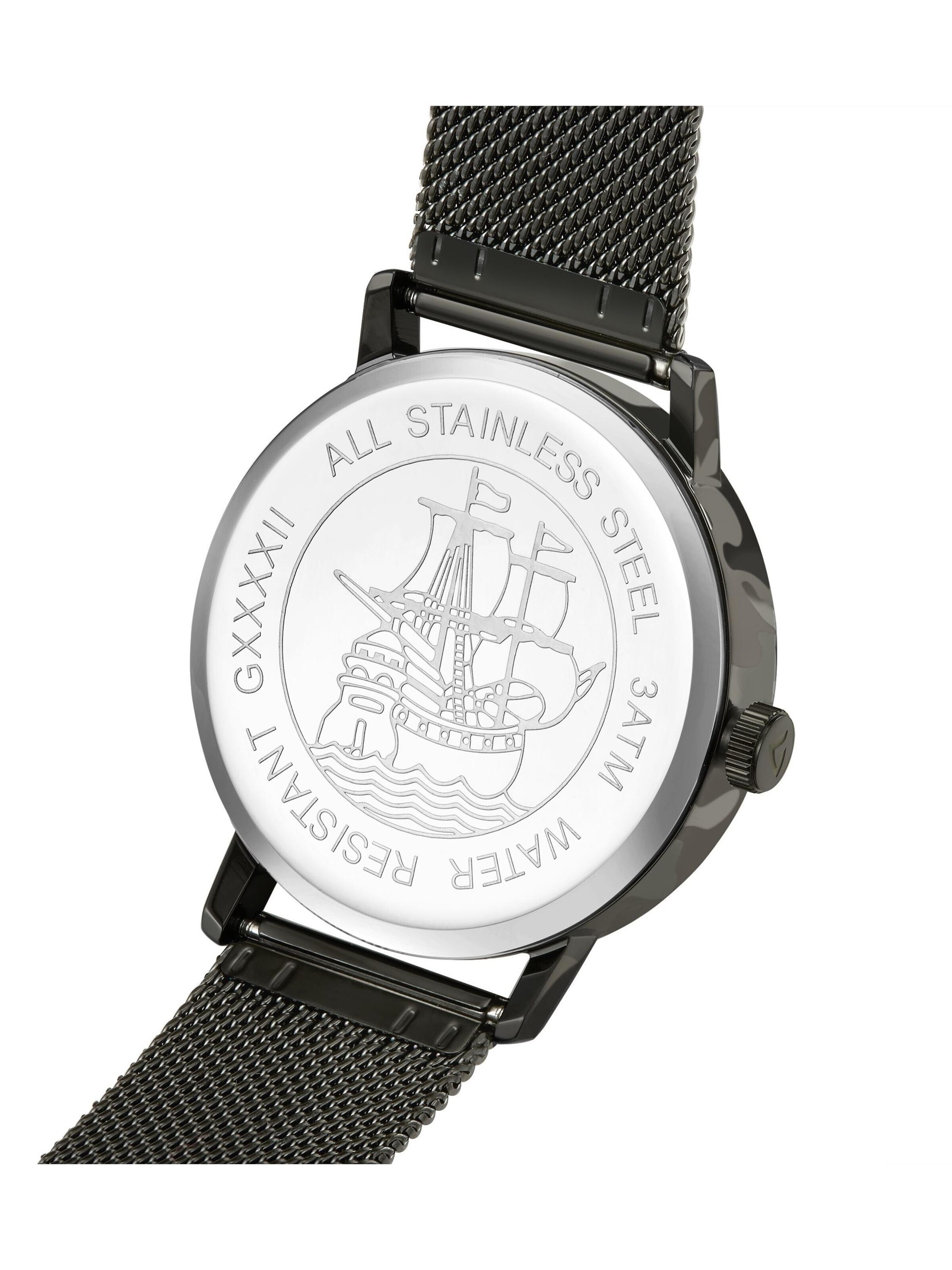Gigandet Analog Watch 'MINIMALISM' in Black