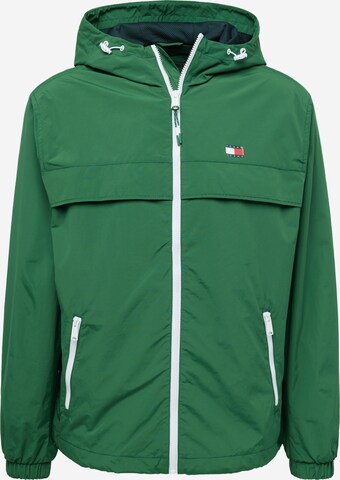 Tommy Jeans Between-season jacket 'CHICAGO' in Green: front