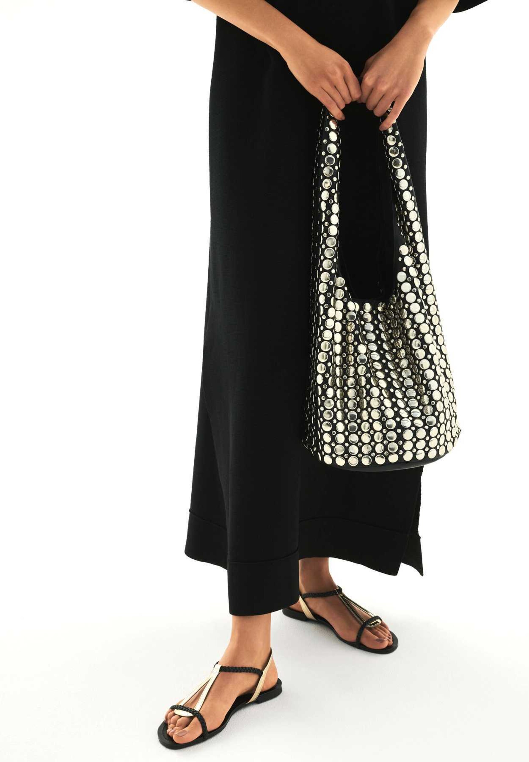 Kazar Sandalen met riem in Goud: voorkant