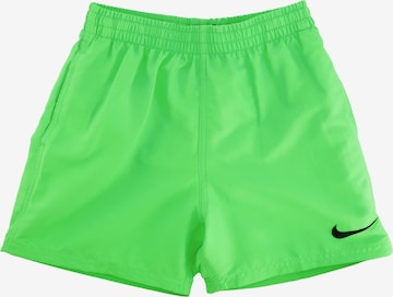 Maillot de bain de sport ' Essential 4 inch Volley ' Nike Swim en vert : devant