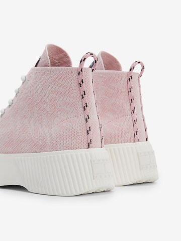 Tommy Jeans Sneaker high in Pink
