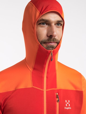 Haglöfs Athletic Fleece Jacket 'L.I.M' in Orange