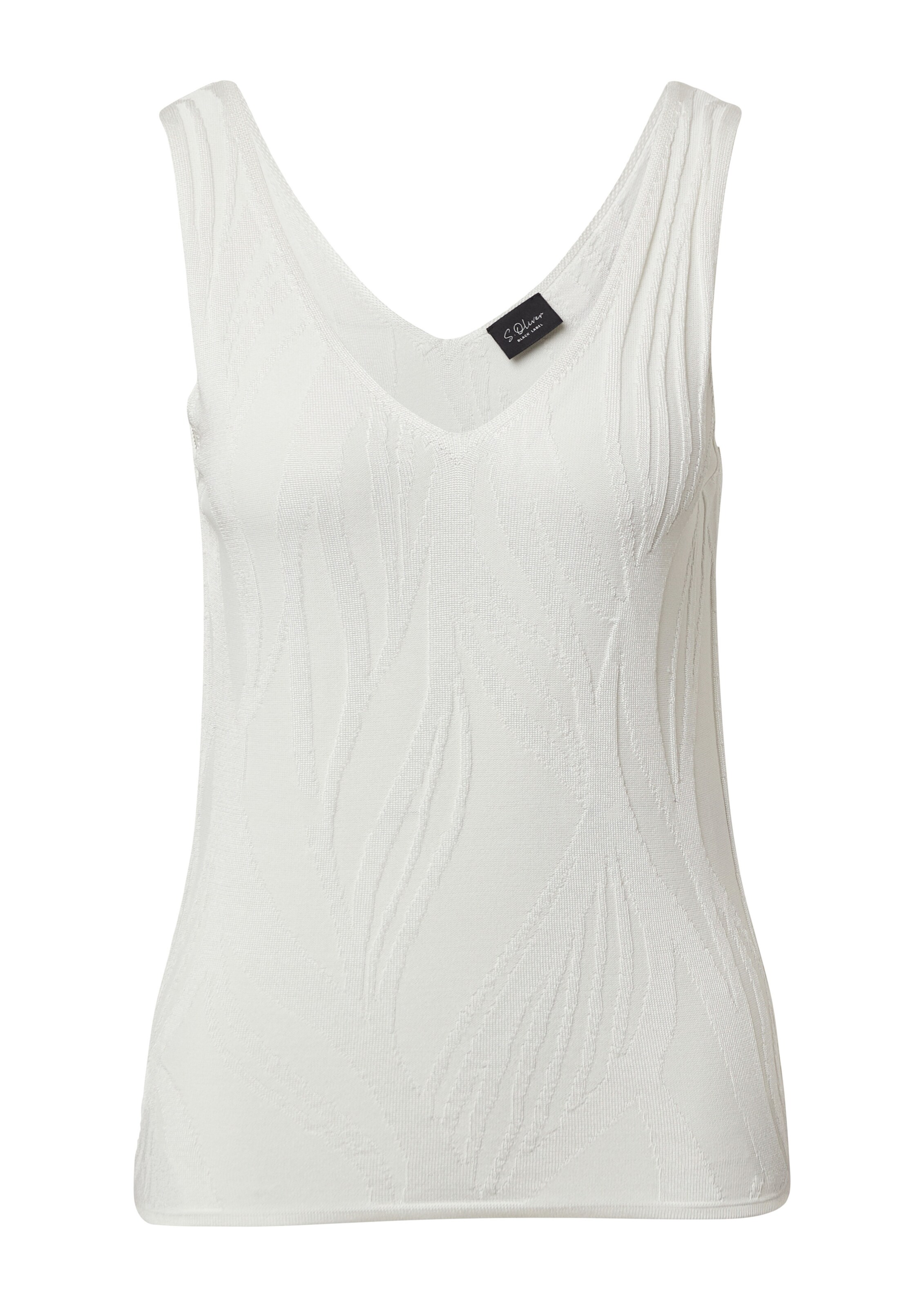 Tops en tricot s.Oliver en beige : devant