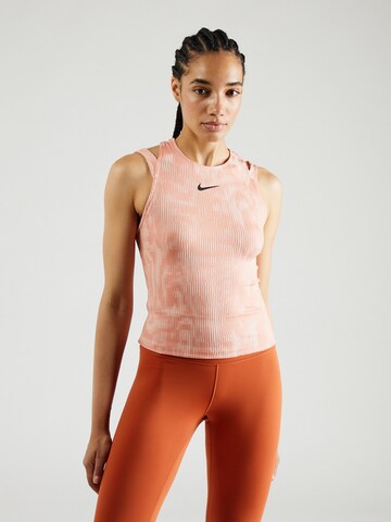 NIKE Sports top in Pink: front