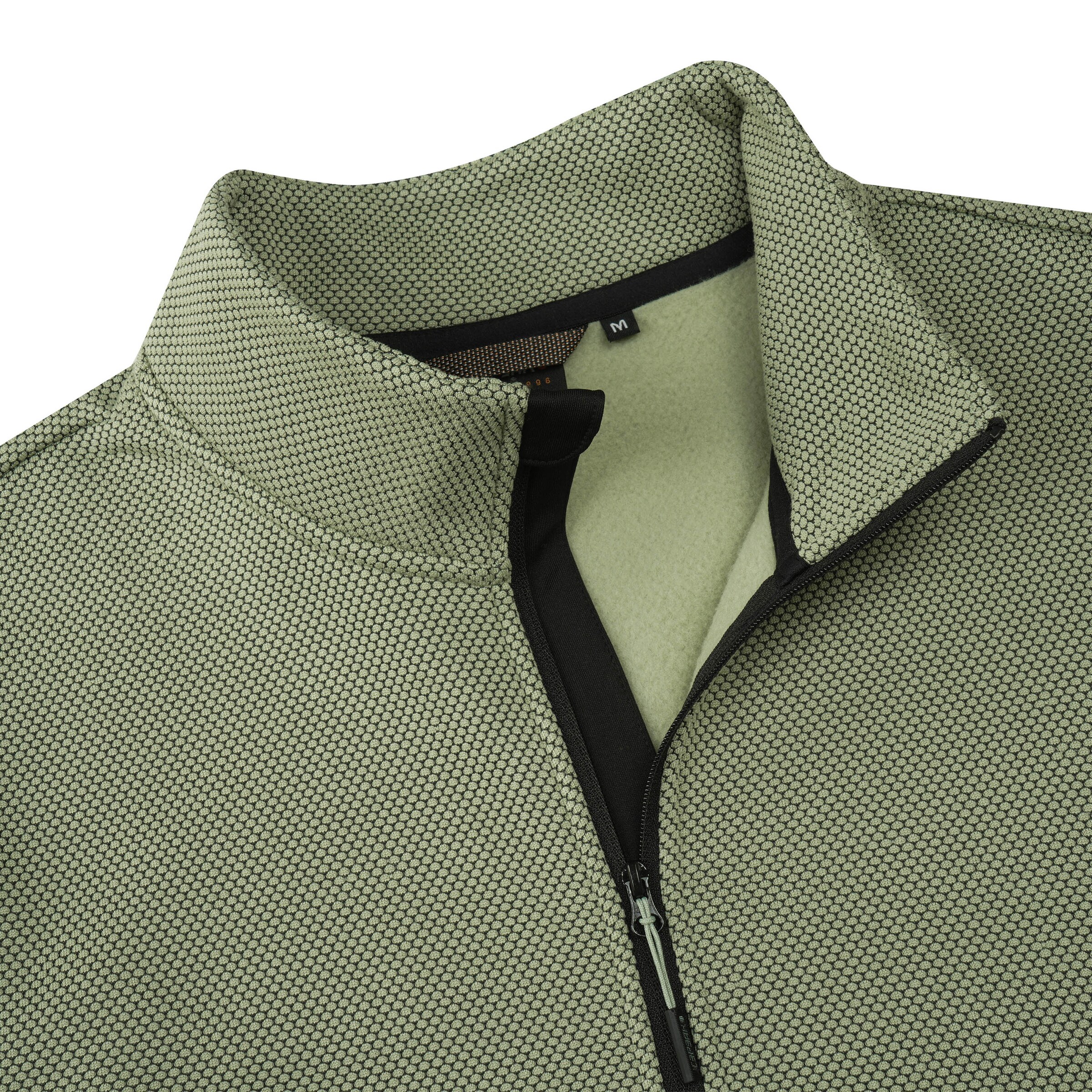 ICEPEAK Athletic Fleece Jacket 'Bredstedt' in Green