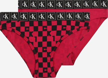 Sous-vêtements Calvin Klein Underwear en rouge : devant