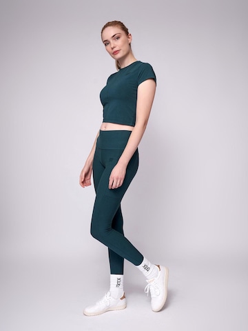 Haut de sport 'Essential Crop Top' Fortex Fitness en vert