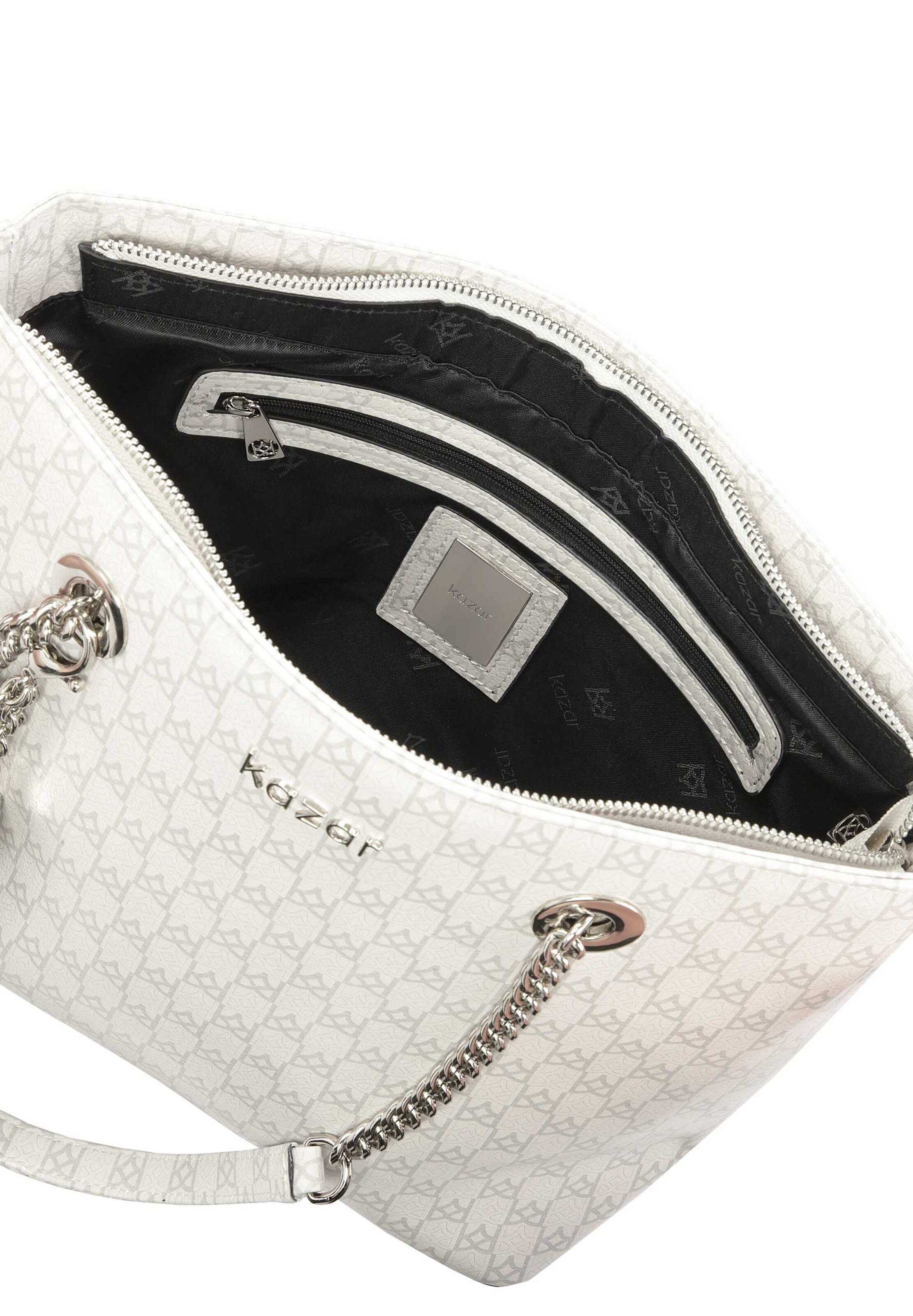 Kazar "Чанта тип ""Shopper""" в бяло