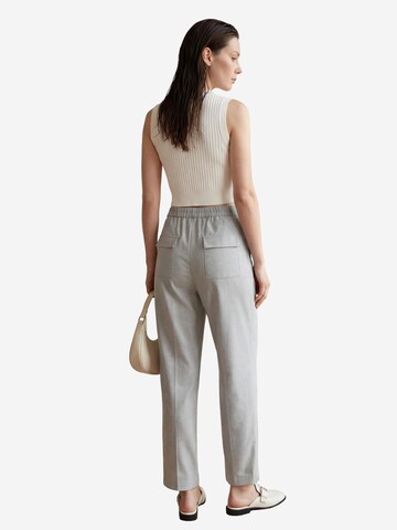 Effilé Pantalon à plis My fashion en gris