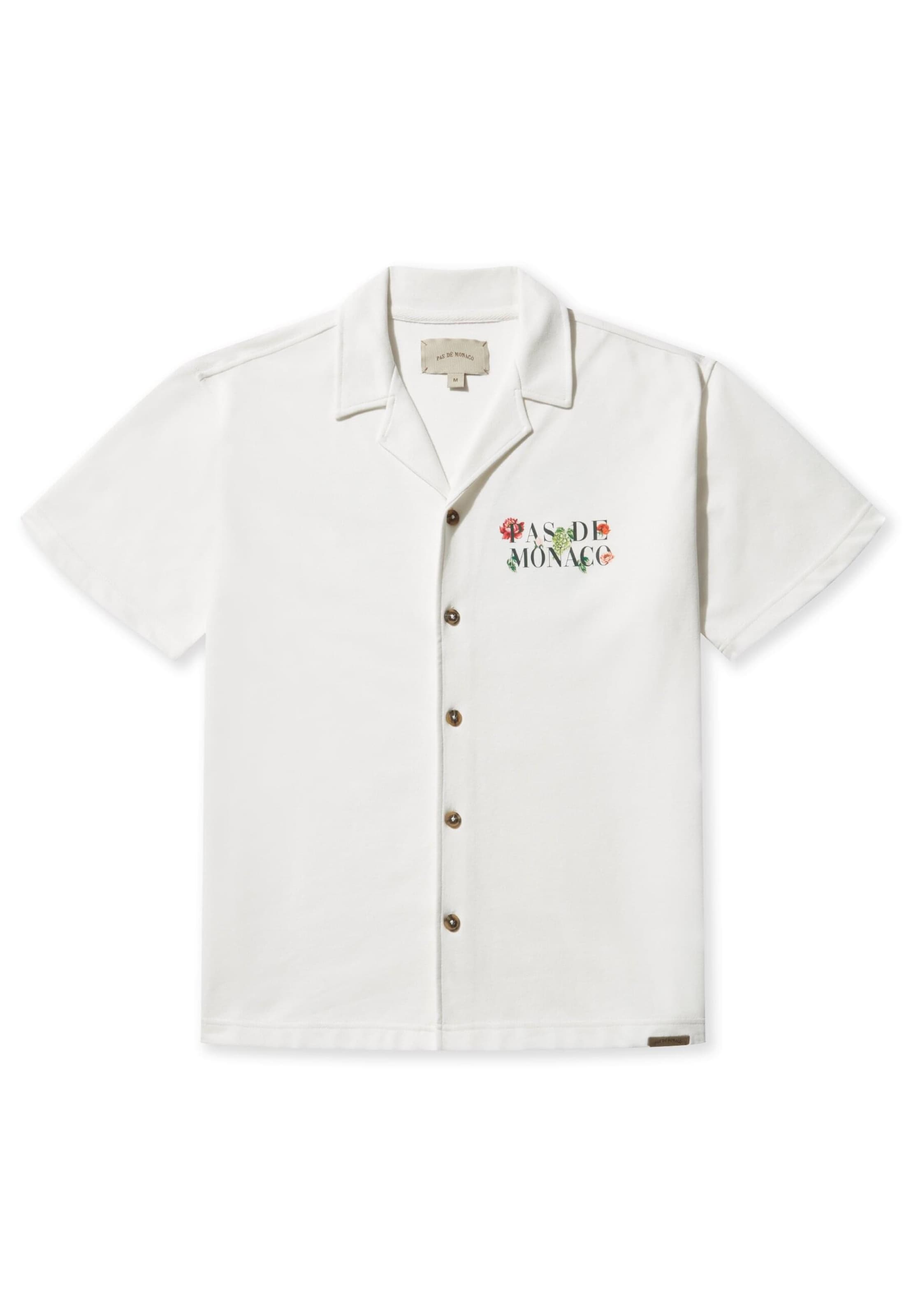 Pas De Monaco - Ajuste confortable Camisa en beige: frente
