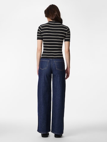 PIECES Pullover i sort