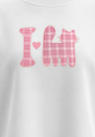 Sweat-shirt MYMO en blanc