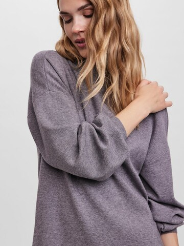 VERO MODA Gebreide jurk in Grijs